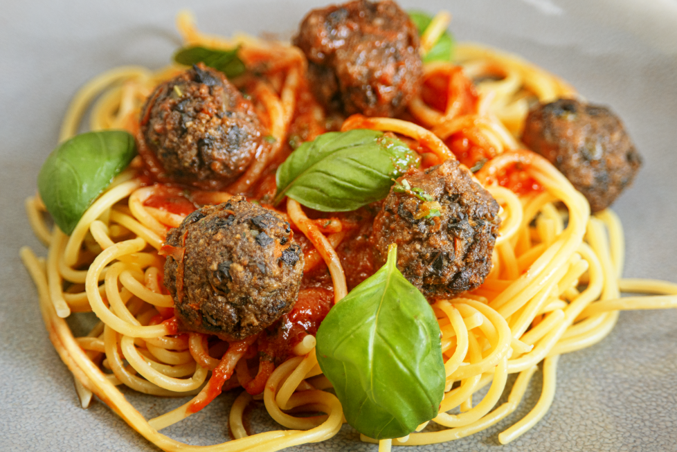 Spaghetti mit “Fleischbällchen” | Mevalia